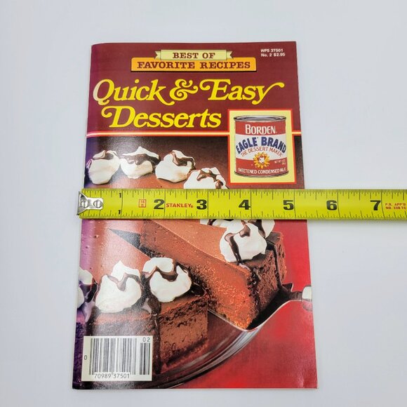 Best Of Recipes Booklets Barbecues Light To Luscious Quick & Easy Desserts Cook - Picture 13 of 13